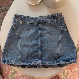 We the Free Denim Skirt Size 26